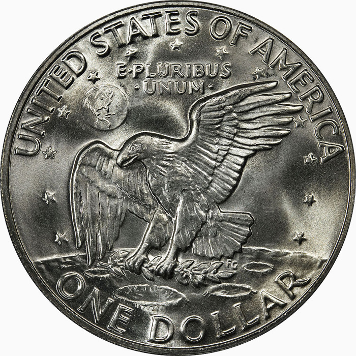 1974-D Eisenhower Dollar Brilliant Uncirculated 